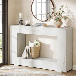 Farmhouse Wooden Console Table
