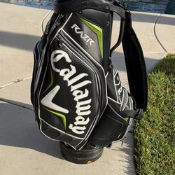 Golf cart staff bag