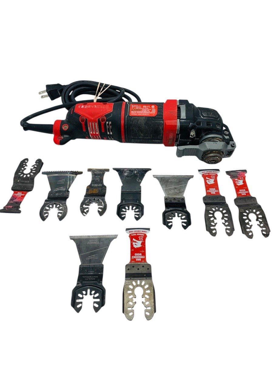 Craftsman Corded Oscillating Multi Tool (CMEW400) w/ 9 Blades