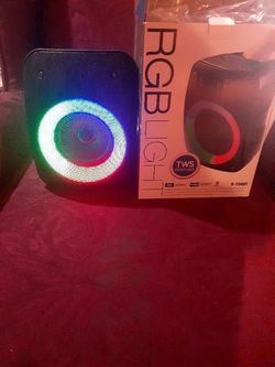 RGB Light Bluetooth Speaker