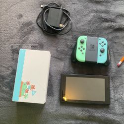 Nintendo Switch Animal crossing Edition 