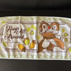 Disney Hong Kong Chip And Dale Small Towel