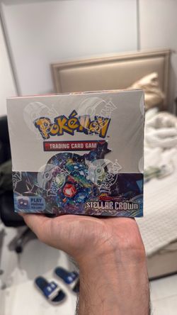 Pokemon stellar crown booster box