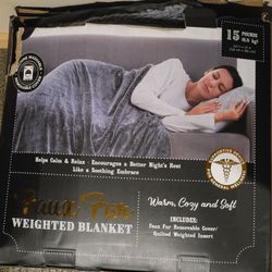 Weighted blanket for a sound sleep.Not Used .
