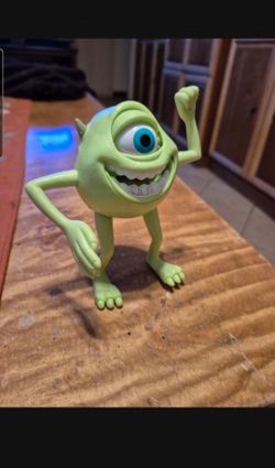 Monsters Inc. Mike Wazowski McDonald's Happy Meal Figure 5" Tall