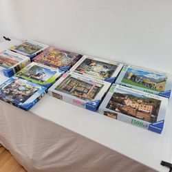 Ravensburger Jigsaw Puzzles 100, 300, 1,000 and 1,500 Pieces Animals Art Landscape Disney Christmas