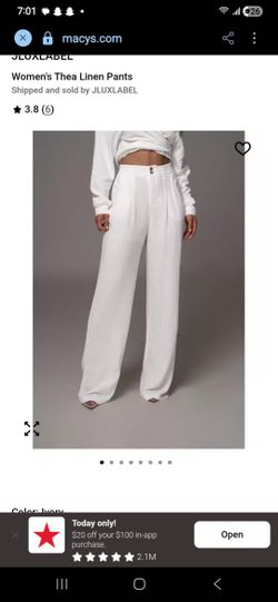 BAR3 Women's Thea Linen Pants