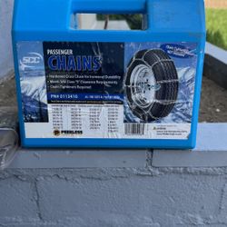 Brand-New Snow Chains (Never Used!) - Passenger Chains