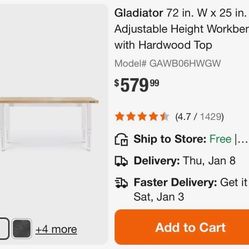 Adjustable workbench 