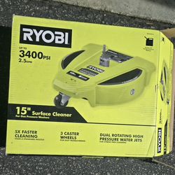 Ryobi 15in Gas Surface Cleaner Up To 3400PSI
