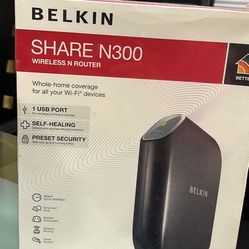 Belkin Share N300 Wireless Router 