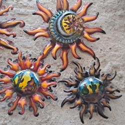 Metal Yard Art, Wind Spinners & POTTERY 🌴 🌺 