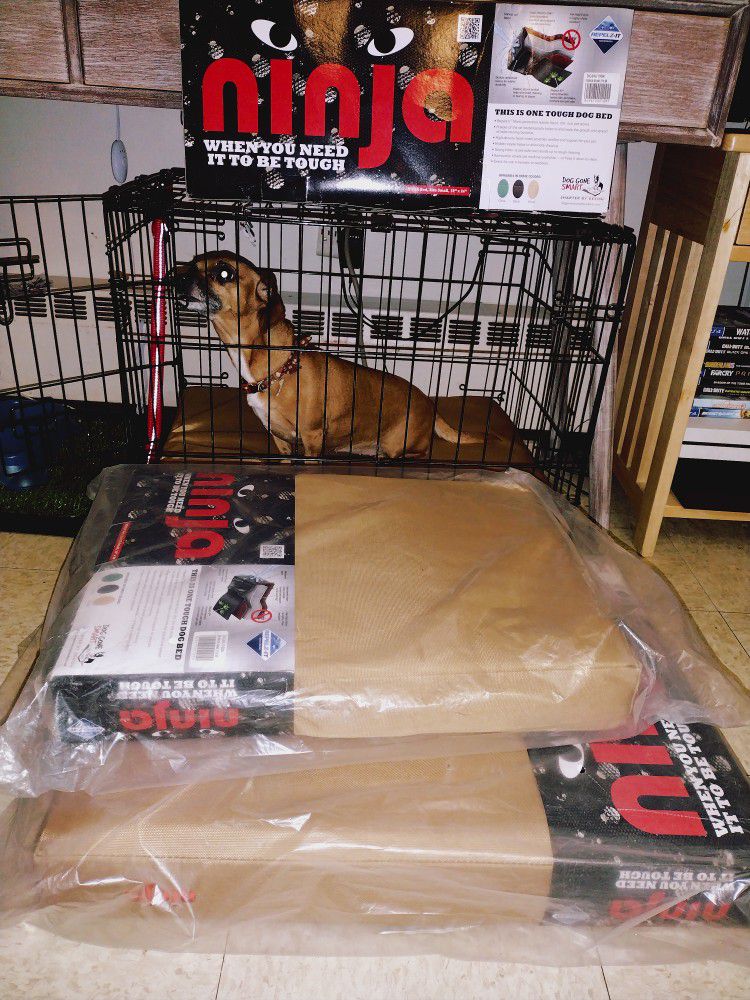 Ninja - Dog Bed Waterproof Fits In Dog Cage