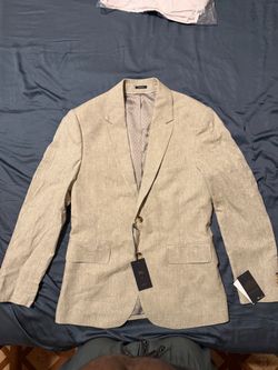 Abercrombie slim fit suit 38r jacket 34 pants small shirt