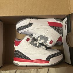 Jordan Retro 3. Size 5C.