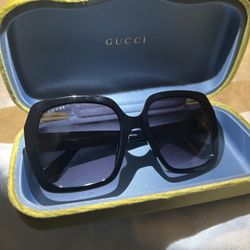 Black Gucci SunGlasses