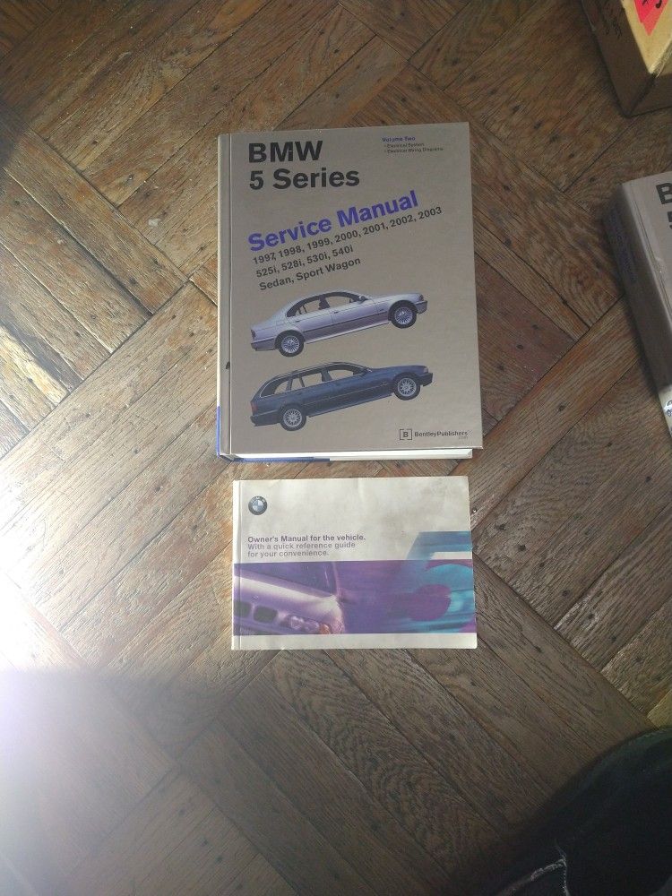 Bmw 5 Series Service And Owners Manual
