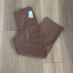 Women’s Brown Cargo Pants 