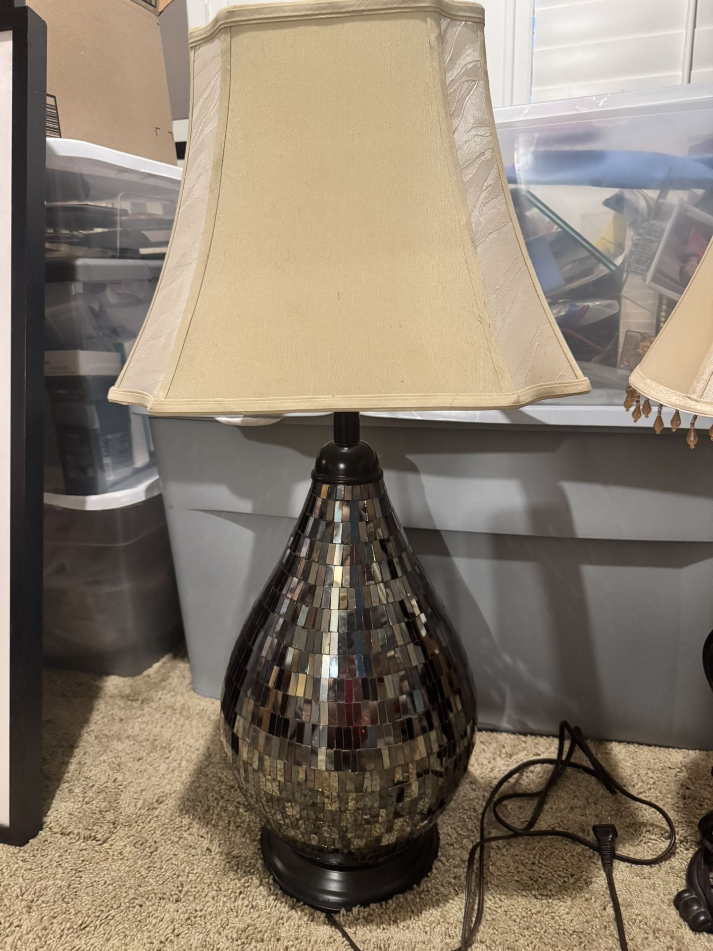Mosaic Glass Lamp