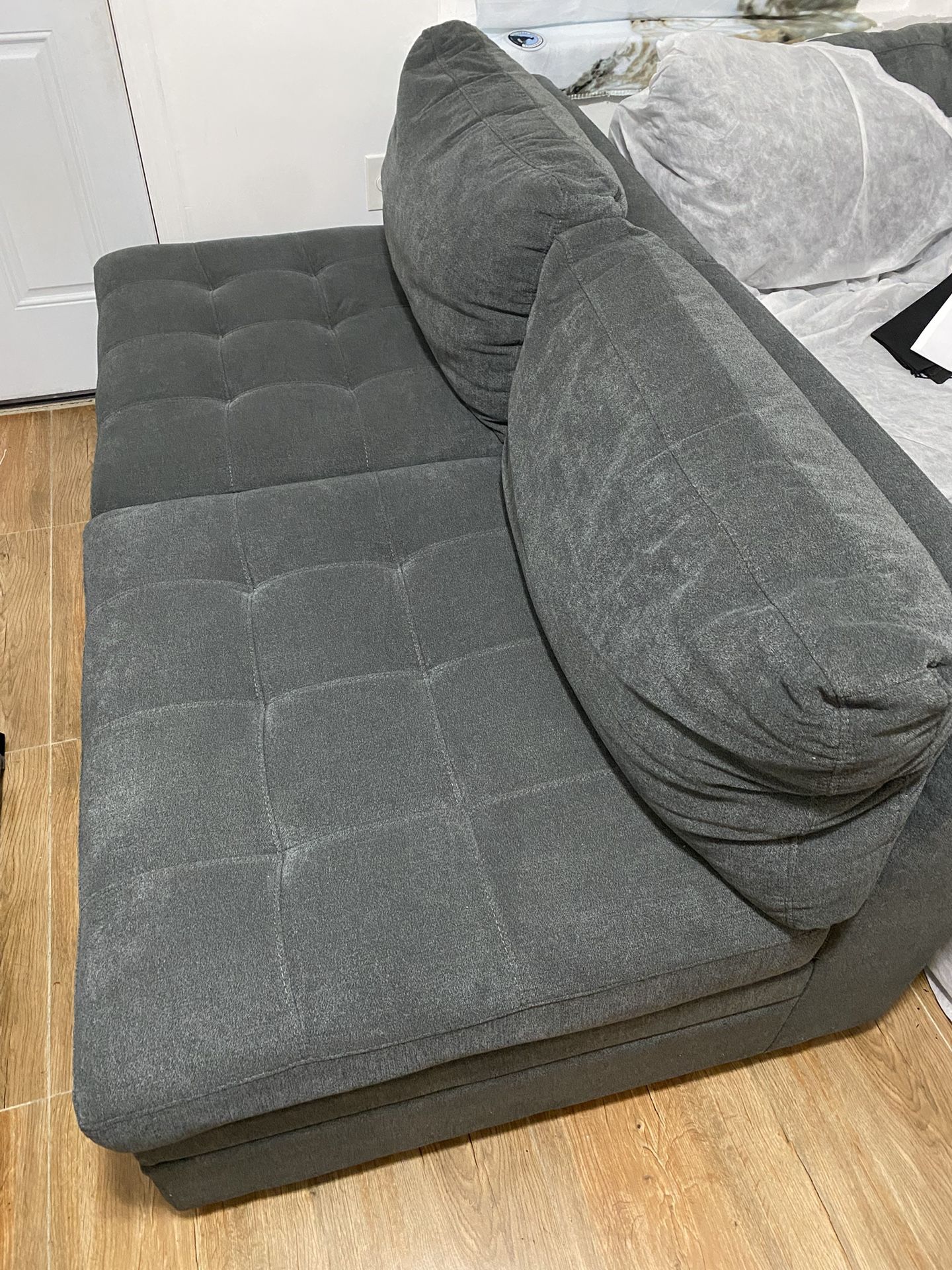 Couch / Sofa With Ottoman
