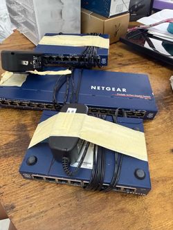 NETGEAR Network Switches – 1x 16-Port + 2x 8-Port