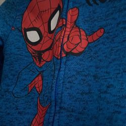 BOYS SUPER HERO  SIZE 7  SPIDER-MAN JACKET