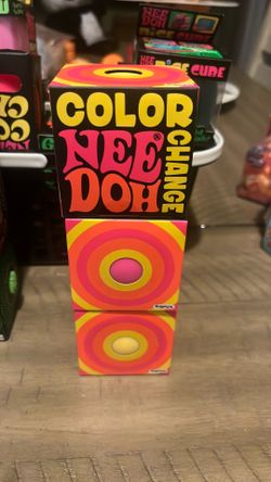 NeeDoh Color Change pink or yellow squishy