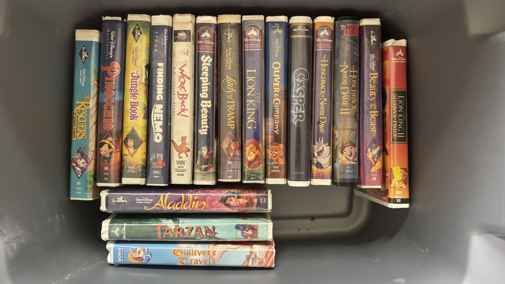 Free Disney VHS Tapes