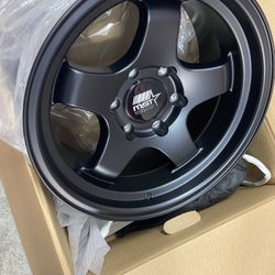 New 17” 6 Lugs Rims