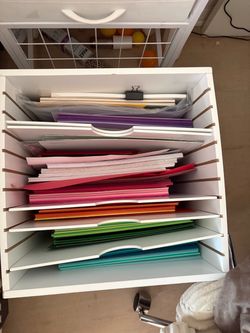 Cardstock Organizer