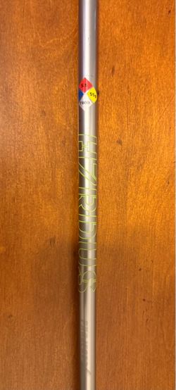 Gold Driver Shaft Project X Hzrdus