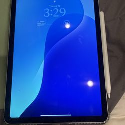 Ipad air 4th Gen w/ apple pencil