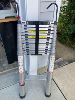 Vevor telescoping ladder, max 18.5 feet Collapsible Extension Ladder.