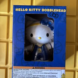 NBA Golden State Warriors Hello Kitty Bobblehead 