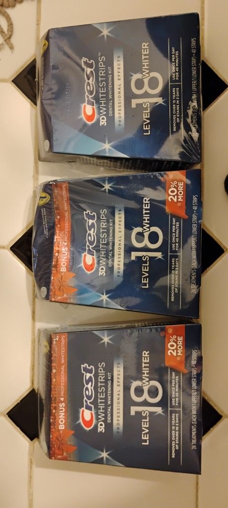 Crest Teeth Whitening Strips