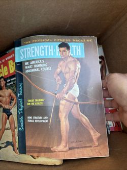 48 Vintage 1950/60’s Fitness Magazines 