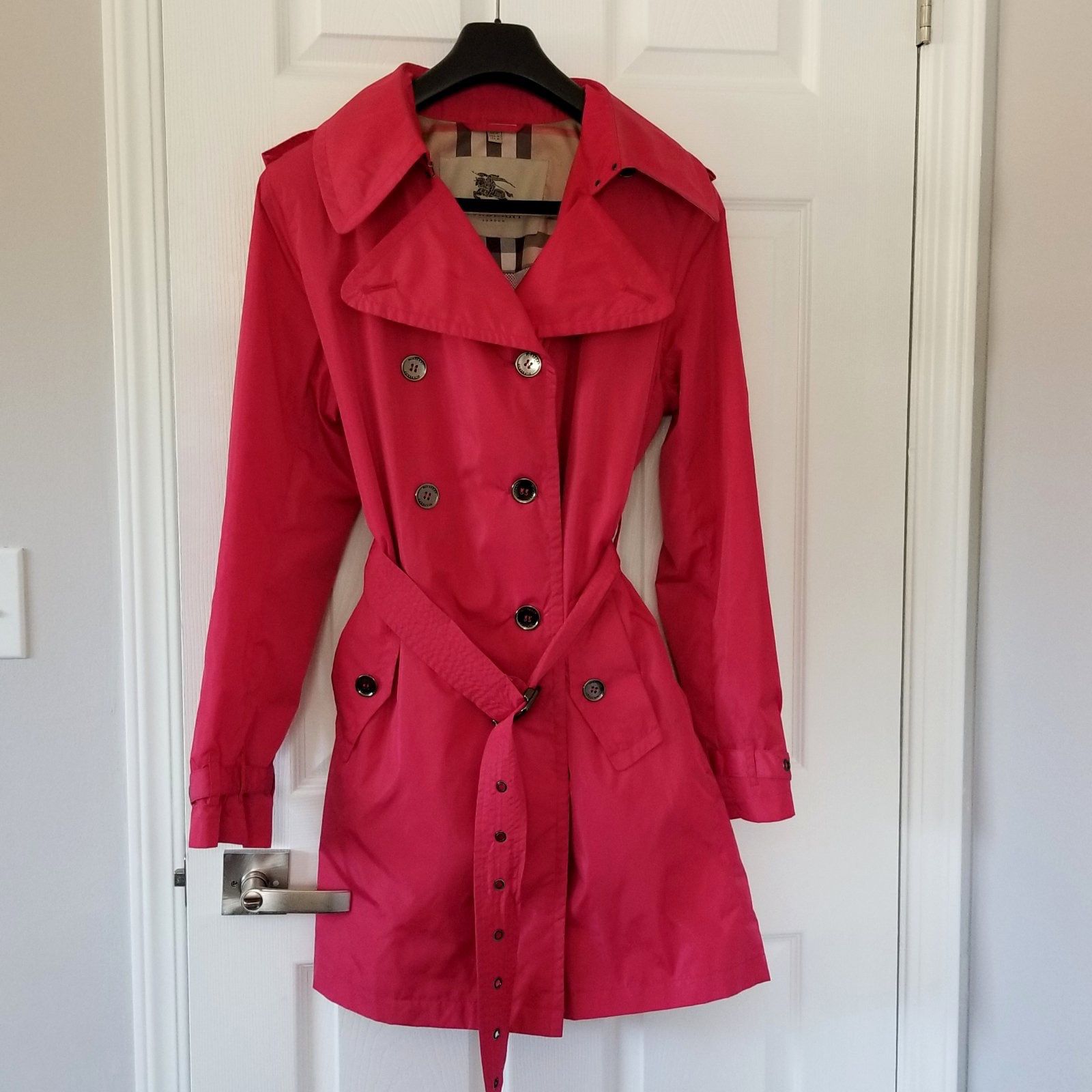 Burberry coat size 12