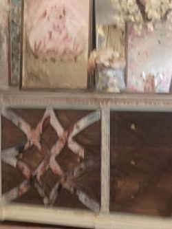Beautiful Dresser Walnuts Beautiful Top Cute Bunny Pattern