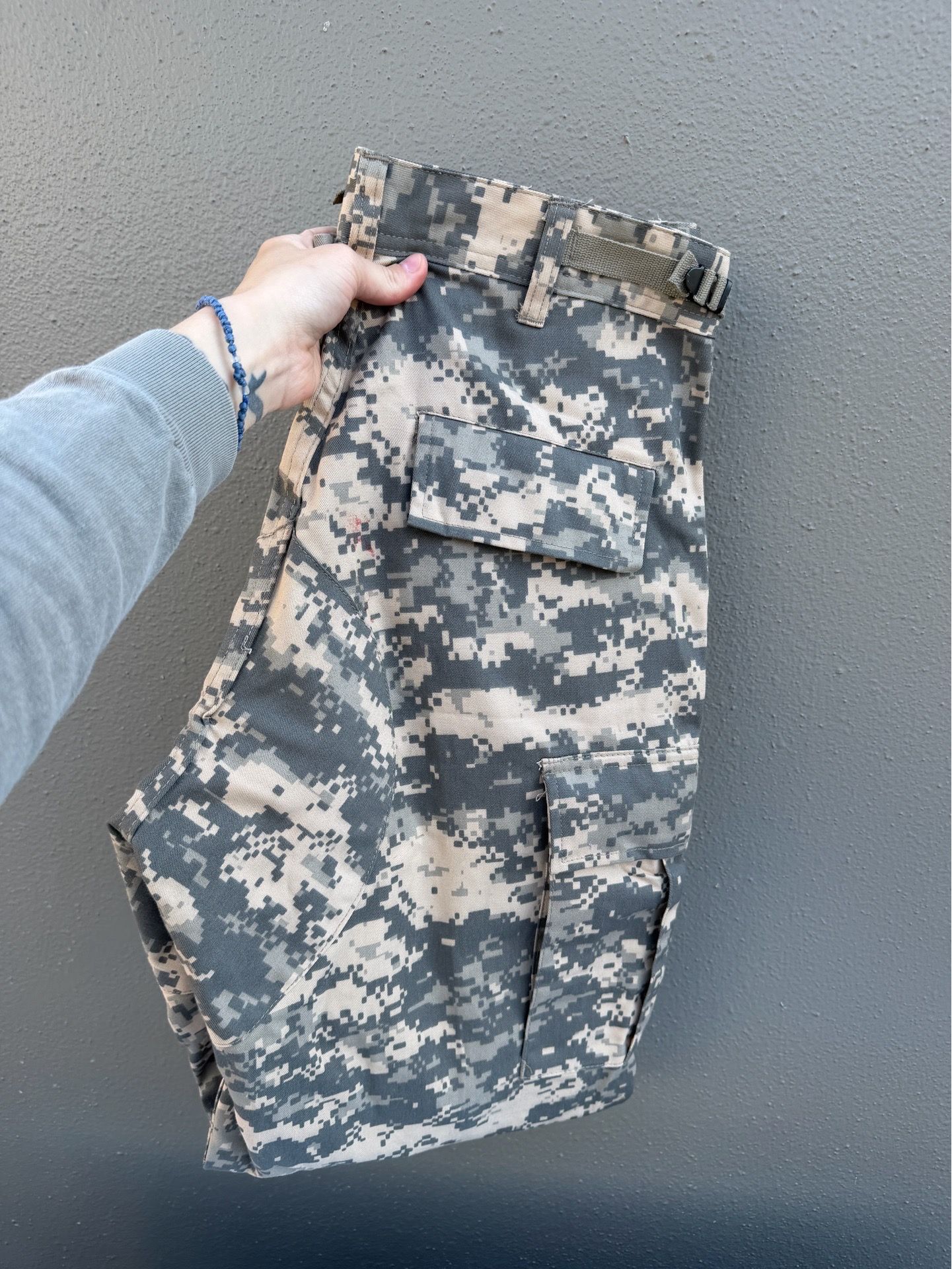 Rothco BDU Digital Camo Pants Small Regular 50% Cotton 50% Polyester