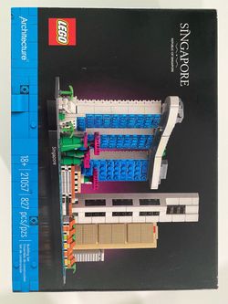 LEGO 21057 Architecture Singapore Model . New