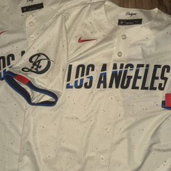 New Men’s Size Medium, Large, XL & 2XL Nike LA Dodgers City Connect Jersey