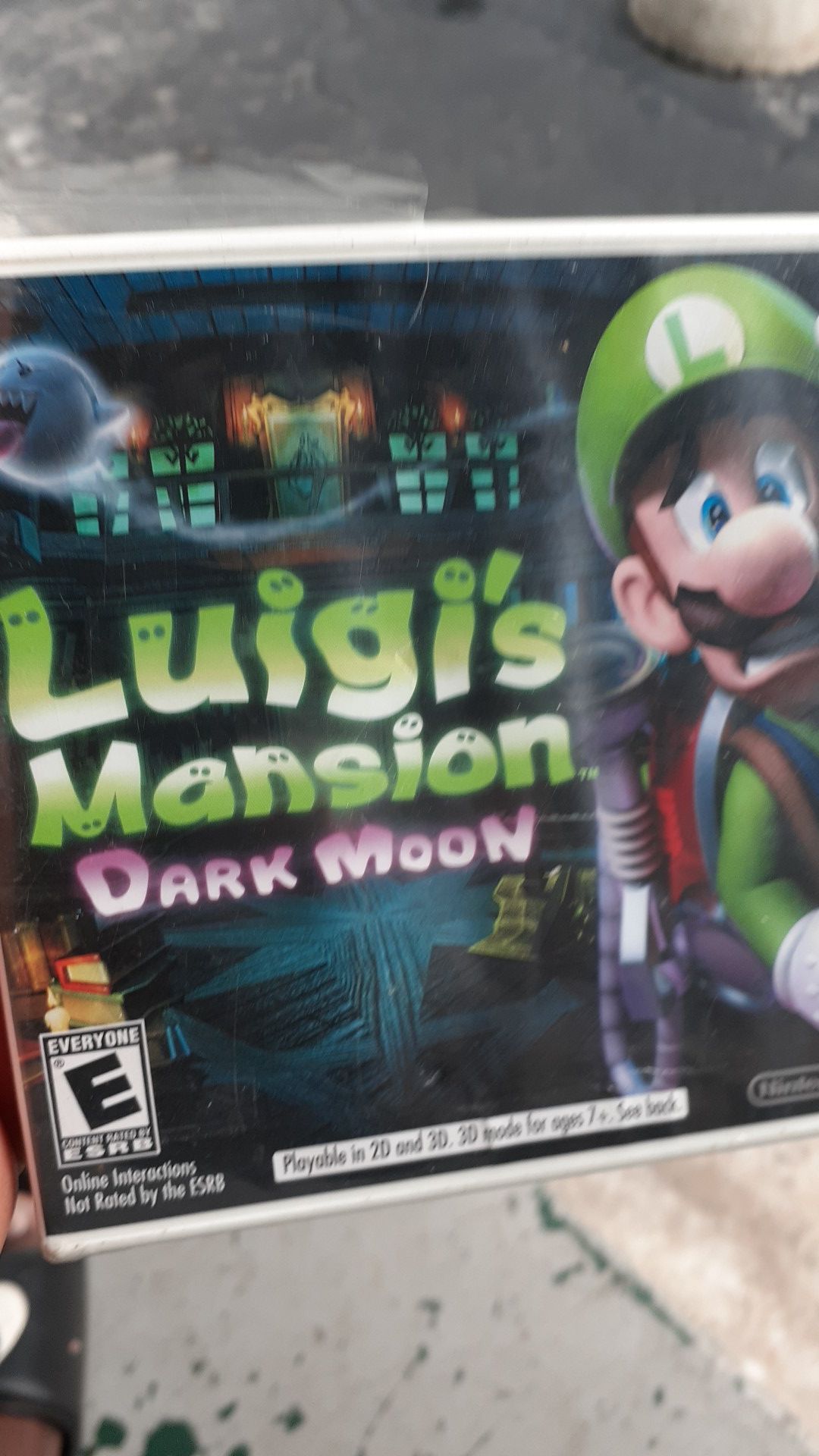 Luigi's Mansion... Nintendo 3ds
