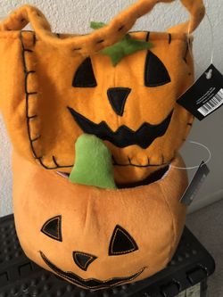 Pumpkin Candy Pails