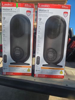 Lasko motion X whole room heater each $60 or both $100