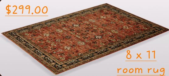 Rug 8 x 11We are located at 2811 East Bell road. Another Time Around Furniture.