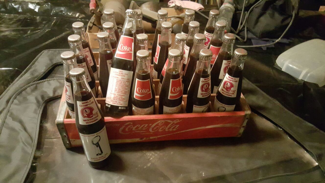 Vintage Coke Bottle set