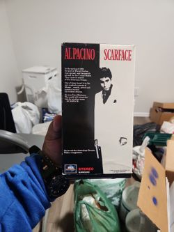 Scarface VHS Tape Al Pacino