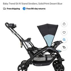 Sit N Stand Double Stroller 