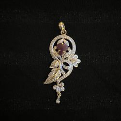 Stone Diamond Pendant 