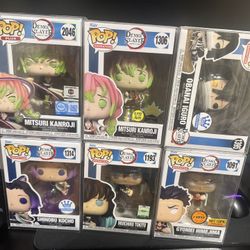 demon slayer funko pop grails  rare